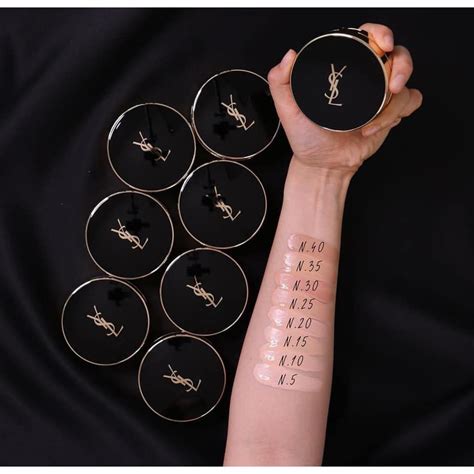 ysl le cushion encre de peau shade 25|ysl cushion foundation refill.